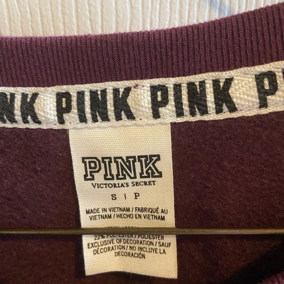 PINK CREW NECK - Picture 2 of 3